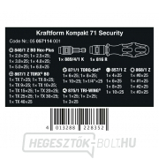 Wera 057114 Kraftform Kompakt 71 biztonsági kemény bitek (32 darabos készlet) Előnézet 