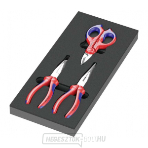 Wera 150181 Knipex fogó habbetétes, 9781 típus, 2. szett (3 darabos készlet) gallery main image