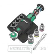 Wera 004281 Compact Ratchet 8009 Zyklop Pocket Set 2 bitekkel és foglalatokkal (18 részes készlet) Előnézet 