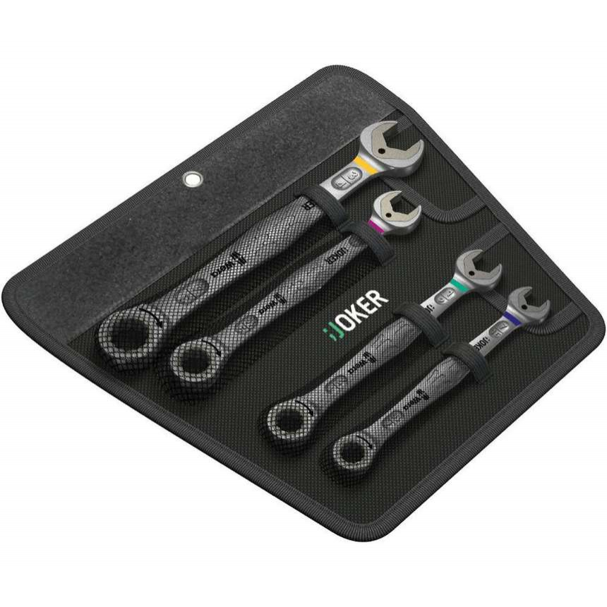 Wera 073295 racsnis kulcsok 7/16 ÷ 3/4" 6000 Joker 4 Imperial Set 1, inch (4 darabos készlet)