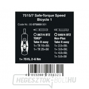 Wera 075850 Safe-Torque Speed kerékpáros szerszámok 1. 7515/7 típus (7 darabos készlet) 2 - 6 Nm Előnézet 