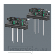 Wera 023451 Hex-Plus dugókulcskulcsok T-markolattal 454/10 HF készlet Imperial 1 - inch (12 darabos készlet tartási funkcióval) Előnézet 