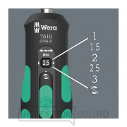 Wera 075810 Kraftform Safe-Torque gyorsfordulatszámú nyomatékos csavarhúzó. 7510-es típus (1 ÷ 3 Nm) Előnézet 