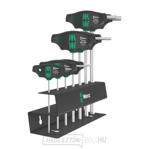 Wera 023453 Hex-Plus csavarhúzók 2,5 ÷ 10 mm keresztfogantyúval 454/7 HF 2. szett Tartó funkcióval (7 részes készlet) gallery main image