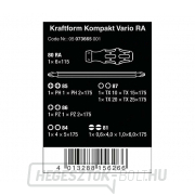 Wera 073665 racsnis csavarhúzó Kraftform Kompakt Vario RA SB (7 darabos készlet) Előnézet 