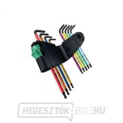 Wera 073599 967 SPKL/9 TORX BO többszínű, fekete lézeres dugókulcsok (9 darabos készlet) Előnézet 