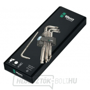 Wera 073544 Inbus 3950/9 Hex-Plus Stainless 1 SB dugókulcsok, rozsdamentes acél (9 darabos készlet) Előnézet 