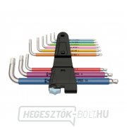 Wera 022669 Húzócsavarkulcsok inbus 3950/9 Hex-Plus Multicolour Stainless 1, Rozsdamentes acél (9 darabos készlet) Előnézet 