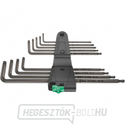 Wera 024460 TORX® dugókulcsok 967/9 TX XL 1, hosszú (9 darabos készlet) Előnézet 