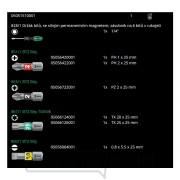 Wera 051510 Bit-tartó Kraftform Kompakt 27 szett 1 db, beleértve a biteket a fogantyúban (7 darabos készlet) Előnézet 