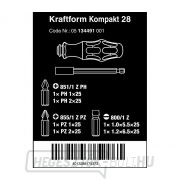 Wera 134491 csavarhúzó Kraftform Kompakt 28 tokban (6 darabos készlet) Előnézet 