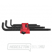 Wera 022086 dugókulcsok inbus 950/9 Hex-Plus 6 dugókulcskészlet, BlackLaser (9 darabos készlet) Előnézet 