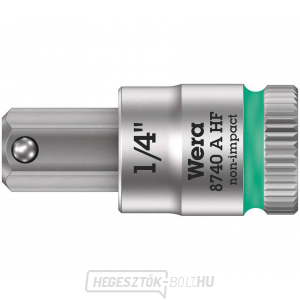 Wera 003388 Zyklop 1/4" 6 oldalú 1/4" bitbetét 8740 A HF típus 8740 A HF tartási funkcióval - inch gallery main image