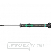 Wera 118054 TORX csavarhúzó TX 20 BOx60 mm, elektronikában való használatra Kraftform Micro 2067 típus, biztosítótűvel gallery main image