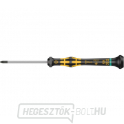 Wera 030113 ESD Kraftform Micro TORX® TX 6 BO x 60 mm-es csavarhúzó lyukkal, 1567 típus gallery main image