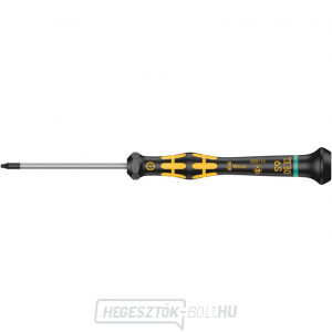 Wera 030113 ESD Kraftform Micro TORX® TX 6 BO x 60 mm-es csavarhúzó lyukkal, 1567 típus gallery main image