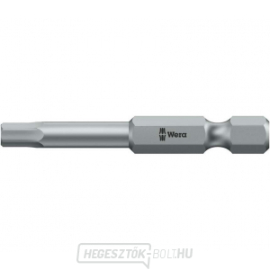 Wera 059633 Inbus bit 6,0 mm - 840/4 Z Hex-Plus. Csavarhúzó bit 1/4" Hex, 89 mm, belső hatlapú csavarokhoz. gallery main image