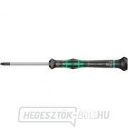 Wera 118050 TORX csavarhúzó TX 10 BOx60 mm, elektronikában való használatra Kraftform Micro 2067 típus, biztosítótűvel gallery main image