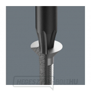 Wera 118186 TORX csavarhúzó TX 10 HFx60 mm, elektronikában való használatra Kraftform Micro 2067 típus, biztosítótűvel Előnézet 