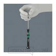 Wera 118186 TORX csavarhúzó TX 10 HFx60 mm, elektronikában való használatra Kraftform Micro 2067 típus, biztosítótűvel Előnézet 