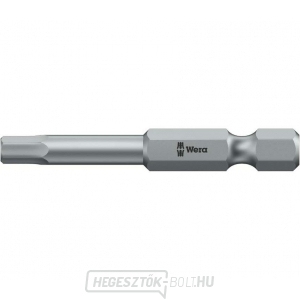 Wera 059605 Inbus bit 3,0 mm - 840/4 Z Hex-Plus. Csavarhúzó bit 1/4" Hex, 50 mm, hatlapfejű csavarokhoz. gallery main image