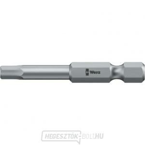 Wera 059603 Inbus bit 2,0 mm - 840/4 Z Hex-Plus. Csavarhúzó bit 1/4" Hex, 50 mm, hatlapfejű csavarokhoz. gallery main image