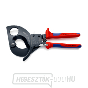 Kábelvágó 280 mm KNIPEX 95 31 280 - polírozott fej, műanyag hüvelyek gallery main image