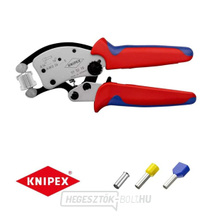 Knipex Twistor16 SB önbeálló fogó kábelsarkok krimpeléséhez gallery main image