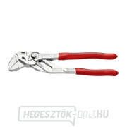 Fogó, fogókulcs 180 mm, Knipex 86 03 180 - krómozott Előnézet 