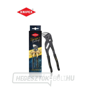 Karácsonyi csomag fogó kulcs 180 mm, Knipex 86 01 180 XMAS - polírozott fej, műanyag hüvelyek. Karácsonyi Előnézet 