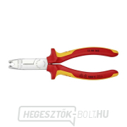 VDE KNIPEX 13 46 165, 165 mm - fogó, krómozott, többkomponensű hüvelyekkel Előnézet 