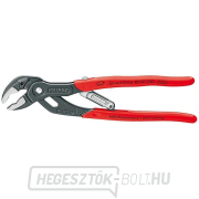 SmartGrip 250 mm-es fogó automatikus beállítással. Knipex 85 01 250 - DIN ISO 8976 - polírozott fej, műanyag markolatokkal Előnézet 