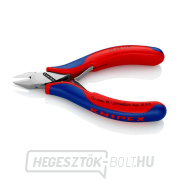 Oldalvágók elektronikához 115 mm Knipex 77 42 115 - polírozott fej, többkomponensű hüvelyek Előnézet 