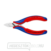 Oldalvágók elektronikához 115 mm Knipex 77 42 115 - polírozott fej, többkomponensű hüvelyek Előnézet 