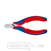 Elektronikai oldalvágó 115 mm KNIPEX 77 22 115 - polírozott fej, többkomponensű hüvelyek Előnézet 