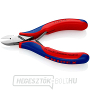 Elektronikai oldalvágó 115 mm KNIPEX 77 22 115 - polírozott fej, többkomponensű hüvelyek Előnézet 