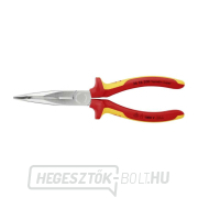 Félköríves fogó pengékkel (csőrös) 200 mm KNIPEX 26 26 26 200 - 1000V. Krómozott, VDE többkomponensű hüvelyek Előnézet 