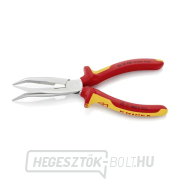 Félköríves fogó pengékkel (csőrös) 200 mm KNIPEX 26 26 26 200 - 1000V. Krómozott, VDE többkomponensű hüvelyek Előnézet 