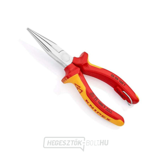 Félköríves fogó vágóéllel a rádiótechnikához Knipex 25 06 160 T - krómozott, többkomponensű VDE hüvely (160 mm) gallery main image