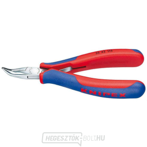 Elektronikai szerelőfogó 115 mm KNIPEX 35 42 115 - polírozott fej, többkomponensű hüvelyek gallery main image