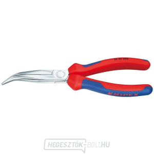 Félköríves fogó pengékkel (csőrös) 200 mm KNIPEX 26 25 200 - krómozott, többkomponensű hüvelyekkel gallery main image