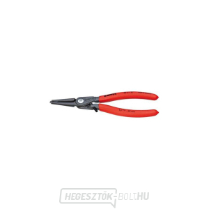 KNIPEX 48 31 J2 precíziós fogó rögzítőgyűrűkhöz, 180 mm - szürke foszfátozott, csúszásmentes műanyagból gallery main image