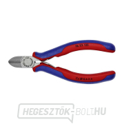 Oldalvágók elektromechanikához 125 mm KNIPEX 76 22 125 - polírozott fej, többkomponensű hüvelyek Előnézet 