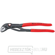 KNIPEX Cobra® QuickSet fogó 87 21 250, 250 mm - polírozott fej, csúszásmentes fogantyú, fekete színű Előnézet 