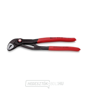 KNIPEX Cobra® QuickSet fogó 87 21 250, 250 mm - polírozott fej, csúszásmentes fogantyú, fekete színű gallery main image