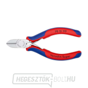 Oldalvágó fogó 110 mm Knipex 70 15 110 - krómozott, kétkomponensű hüvelyek Előnézet 