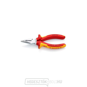 Kombinált fogó VDE KNIPEX 08 26 145, 145 mm - krómozott fogó, többkomponensű hüvelyekkel szigetelve gallery main image