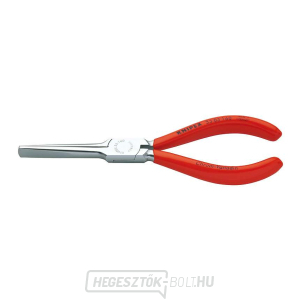 Lapos fogó 160 mm KNIPEX 33 01 160 - polírozott fej, műanyag hüvelyek gallery main image