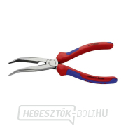 Félköríves fogó pengékkel (csőrös) 200 mm KNIPEX 26 22 200 - polírozott fej, többkomponensű hüvelyek Előnézet 