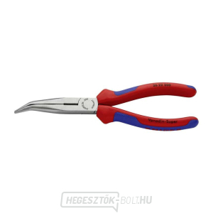 Félköríves fogó pengékkel (csőrös) 200 mm KNIPEX 26 22 200 - polírozott fej, többkomponensű hüvelyek gallery main image